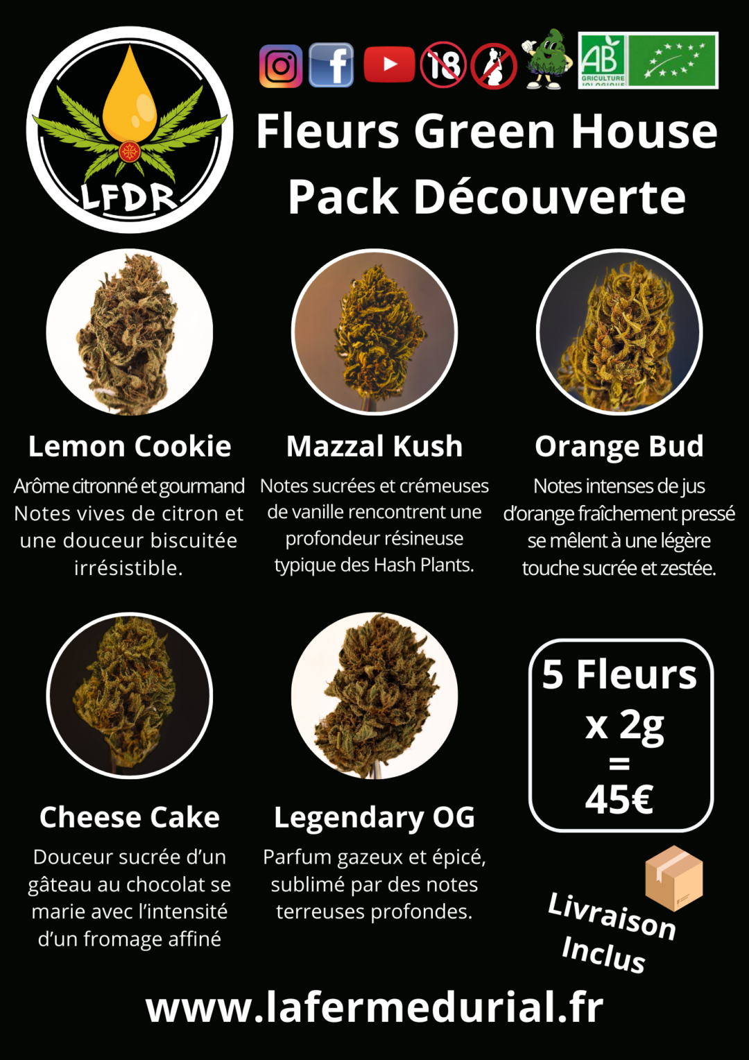 Pack Fleurs